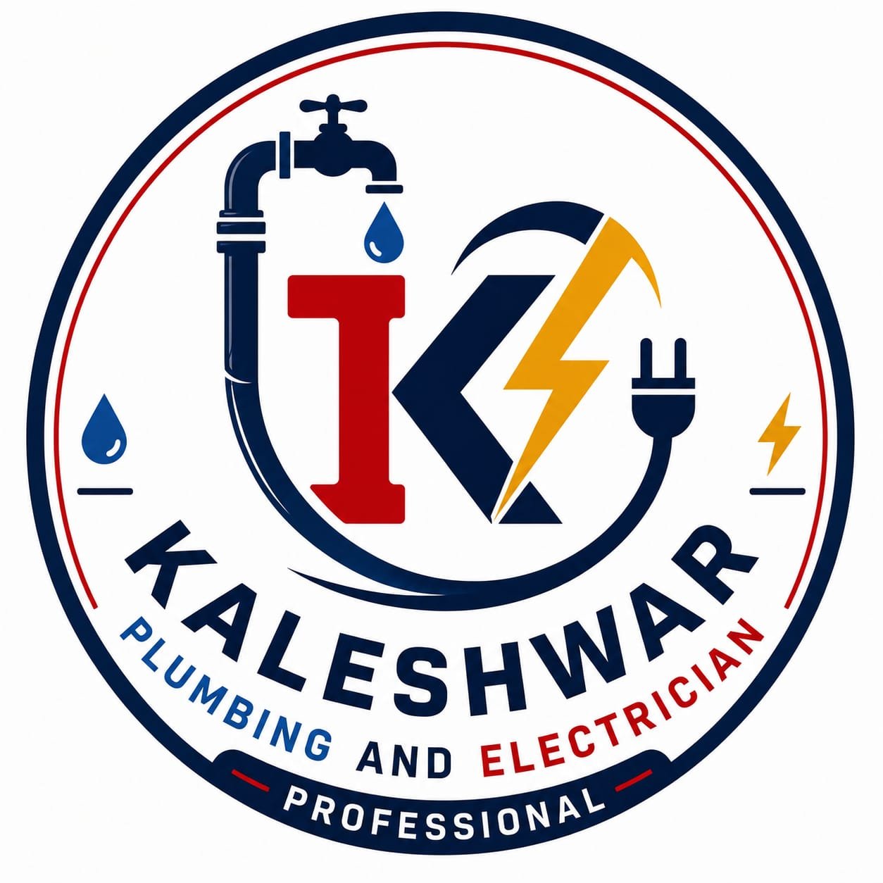 Kaleshwar Plumbing & Electrician Logo